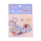 Transparent Bear Stickers - Stationery Pal