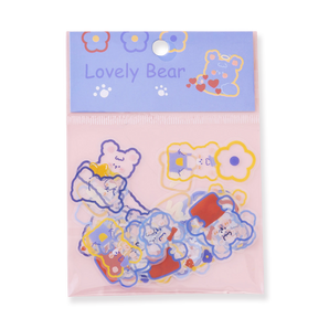 Transparent Bear Stickers - Stationery Pal