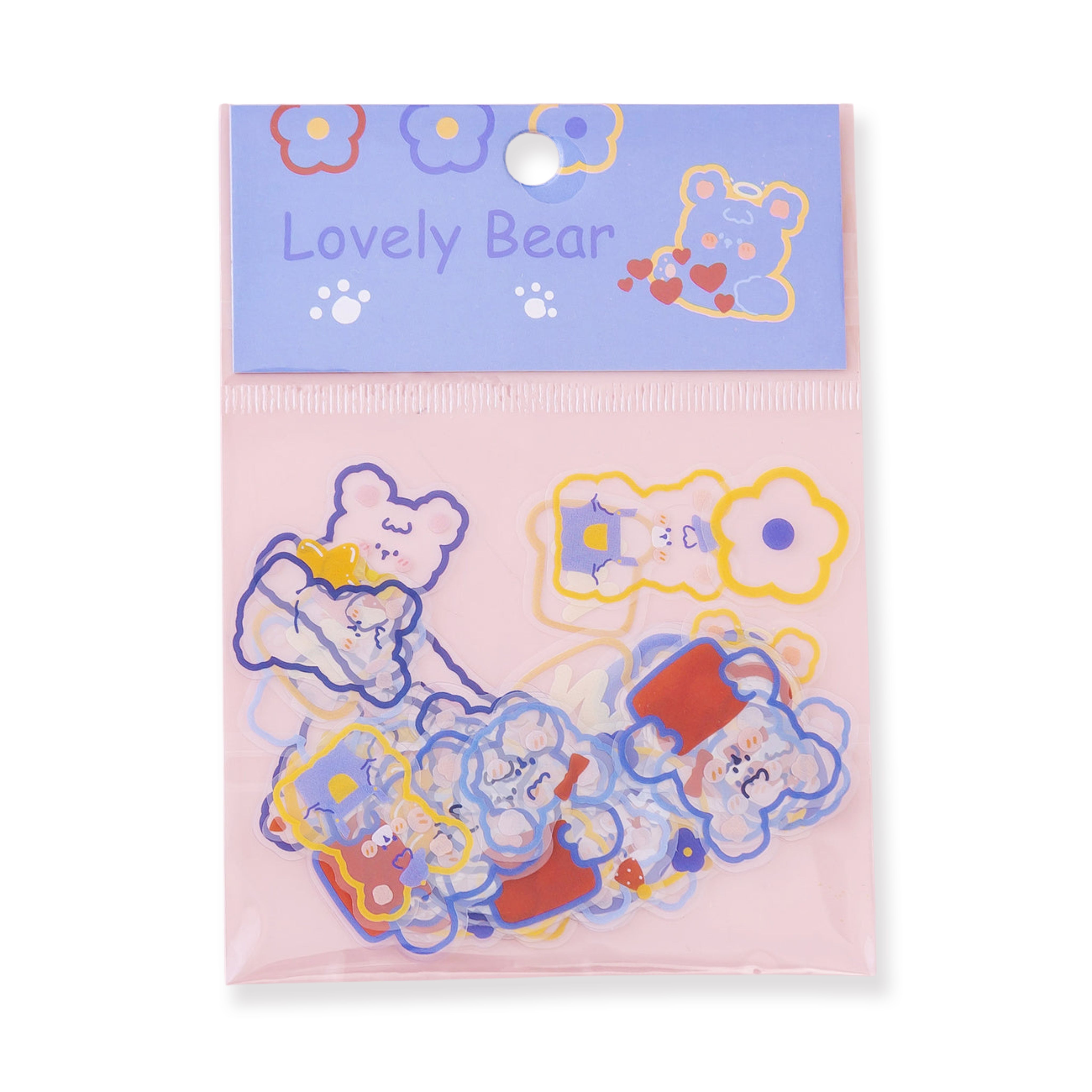 Transparent Bear Stickers