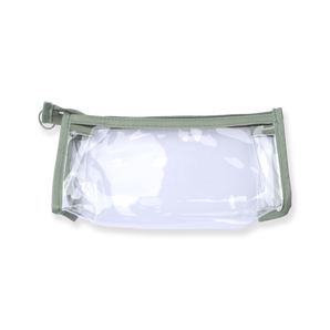 Transparent Pencil Case - Green - Stationery Pal