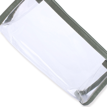 Transparent Pencil Case - Green - Stationery Pal