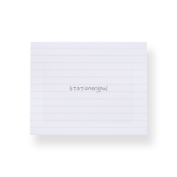 Transparent Shimmering Sticky Notes - Large - Stationery Pal