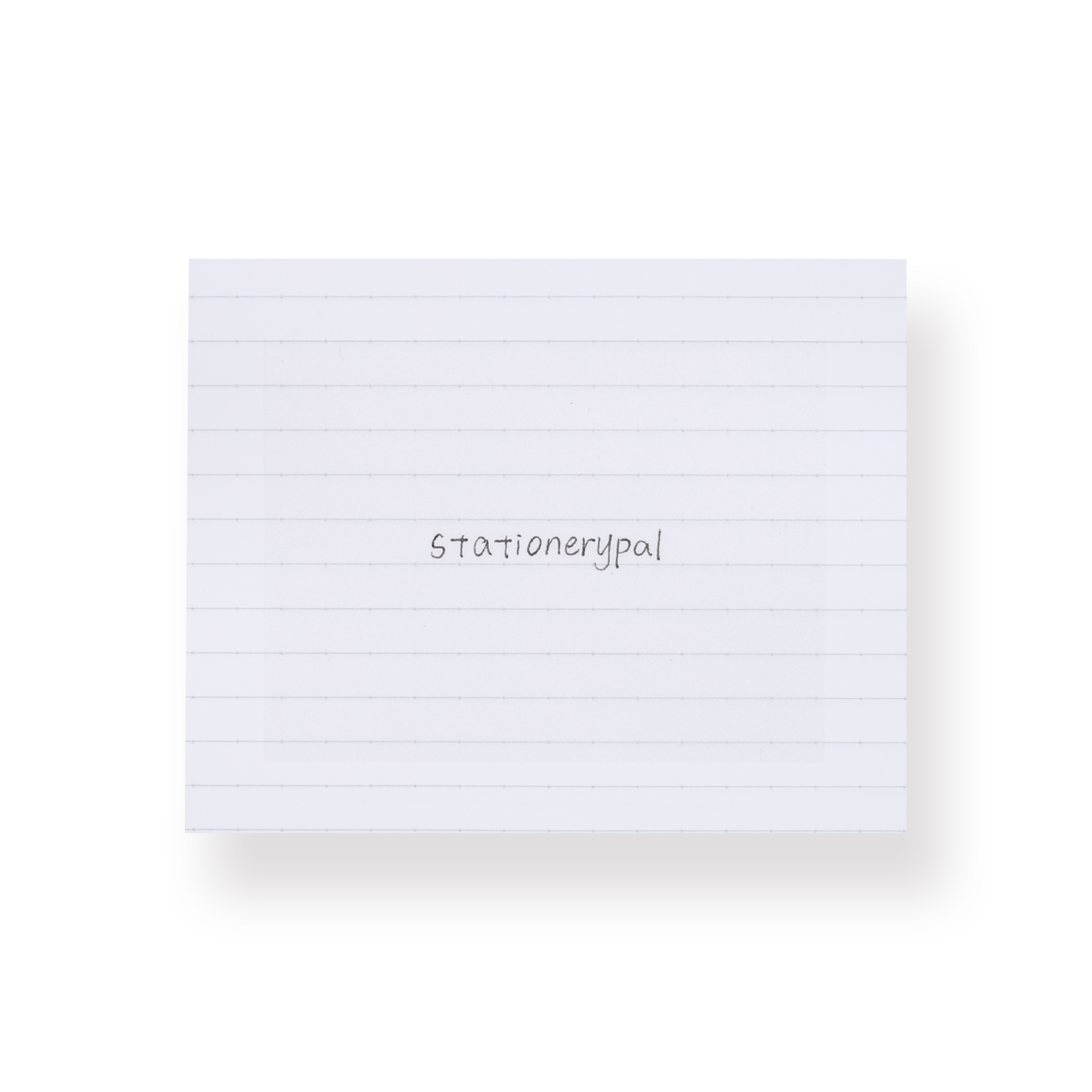 Transparent Shimmering Sticky Notes - Large - Stationery Pal