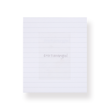 Transparent Shimmering Sticky Notes - Small - Stationery Pal