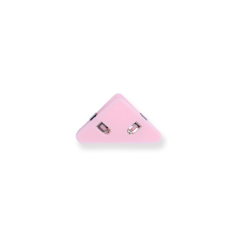 Triangle Corner Clip - Pink - Stationery Pal