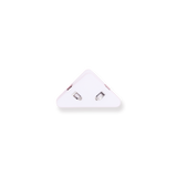 Triangle Corner Clip - White - Stationery Pal