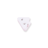 Triangle Corner Clip - White - Stationery Pal