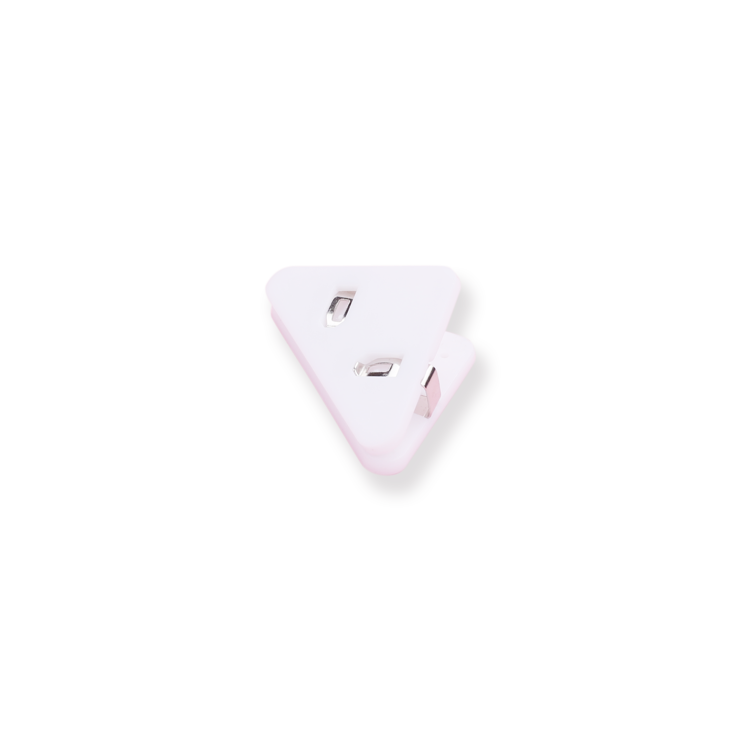 Triangle Corner Clip - White - Stationery Pal