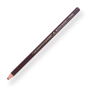 Uni-ball Dermatograph 7600 Colored Pencil - Brown - Stationery Pal