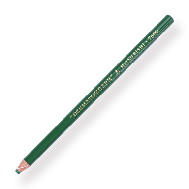 Uni-ball Dermatograph 7600 Colored Pencil - Green - Stationery Pal