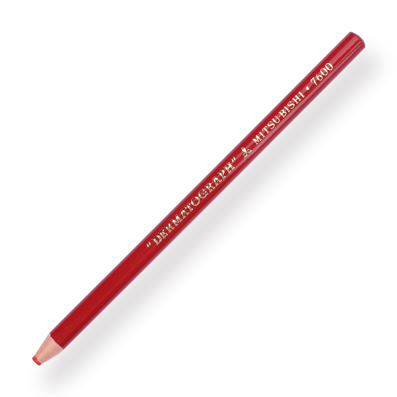 Uni-ball Dermatograph 7600 Colored Pencil - Red