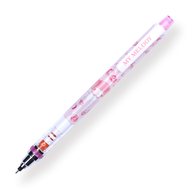 Uni-ball Kuru Toga x Limited Edition Mechanical Pencil - 0.5 mm - My Melody x Rose - Stationery Pal