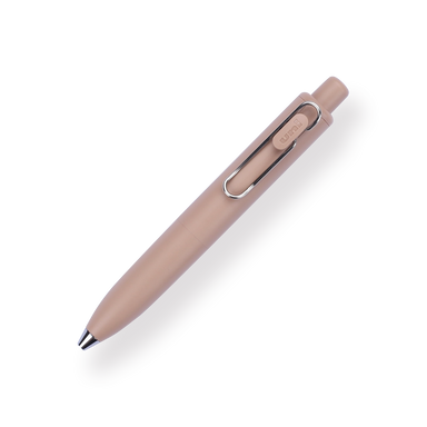 Uni-ball One P Gel Pen - 0.38 mm - Coffee Body - Stationery Pal
