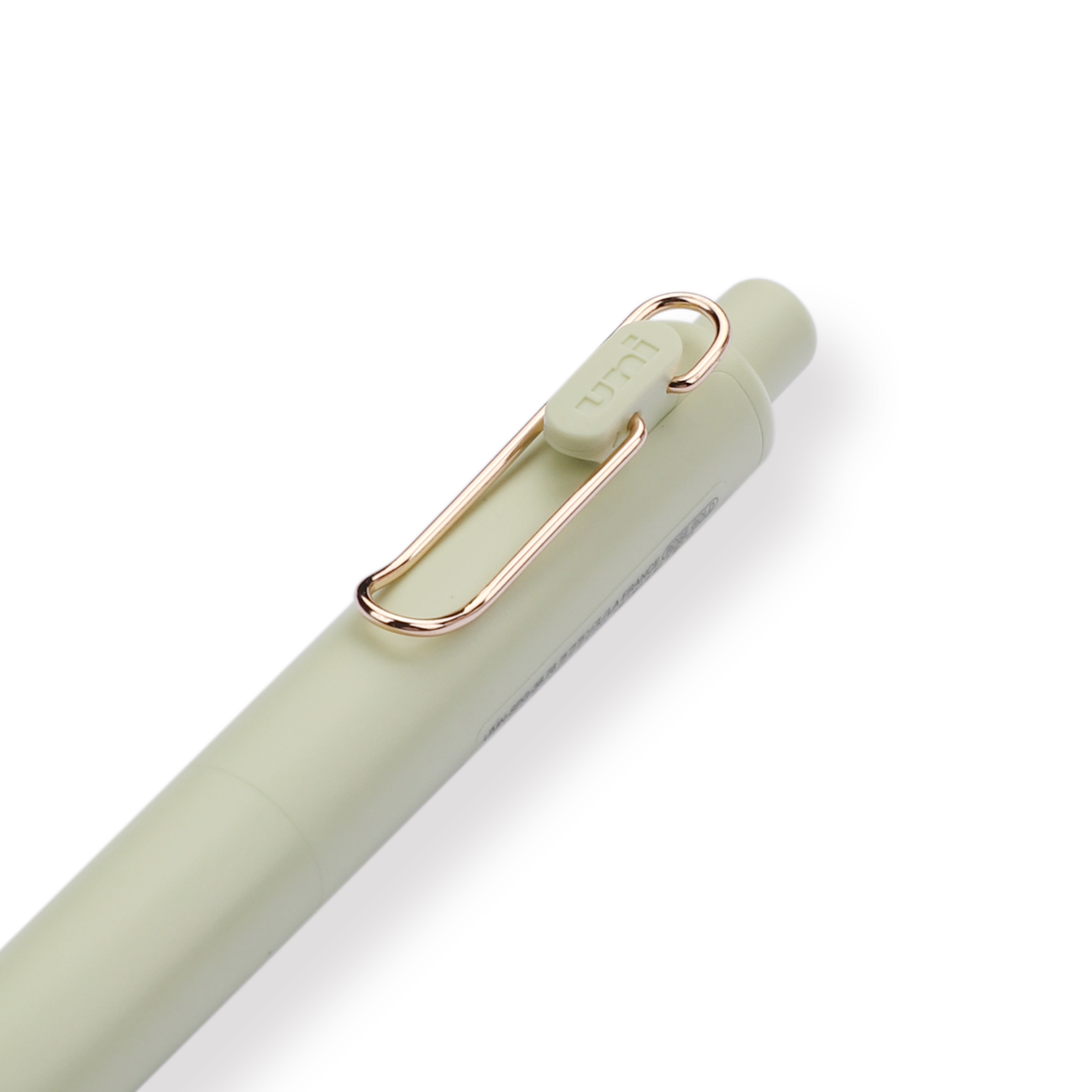 Uni-ball One P Gel Pen - 0.38 mm - La France Body - Rose Gold Clip - Stationery Pal