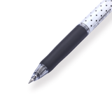 Uni-ball Signo RT Gel Ink Pen Limited Edition - Black Polka Dot - 0.38 mm