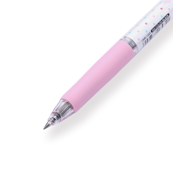 Uni-ball Signo RT Gel Ink Pen Limited Edition - Light Pink Polka Dot - 0.38 mm