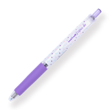 Uni-ball Signo RT Gel Ink Pen Limited Edition - Purple Polka Dot - 0.38 mm