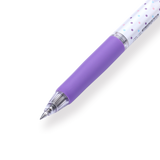 Uni-ball Signo RT Gel Ink Pen Limited Edition - Purple Polka Dot - 0.38 mm