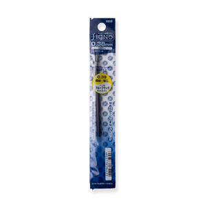 Uni-ball Signo UMR-1 Gel Pen Refill - 0.38 mm - Blue Black