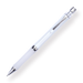 Uni Alpha Gel Slim Mechanical Pencil - 0.5 mm - White - Stationery Pal