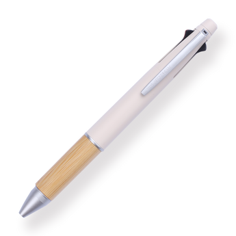 Uni Jetstream 4&1 Bamboo Multi Pen - 0.5 mm - Beige - Stationery Pal