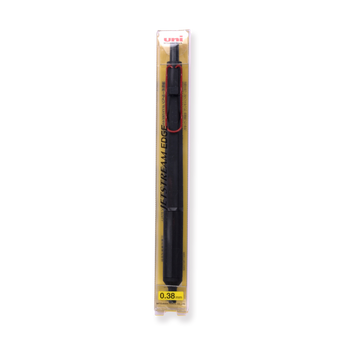 Uni Jetstream Edge Ballpoint Pen - 0.38 mm - Black Red - Stationery Pal