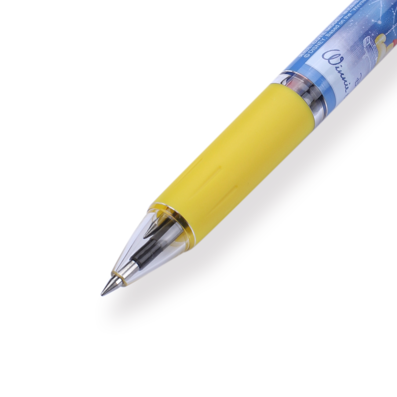 Uni Jetstream x Disney 3 Color Limited Edition Multi Pen - 0.5 mm - Winnie the Pooh - Yellow Grip - Stationery Pal