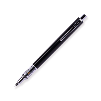 Uni Kuru Toga Mechanical Pencil 0.5 mm: Auto Rotating Leads - Black - Stationery Pal