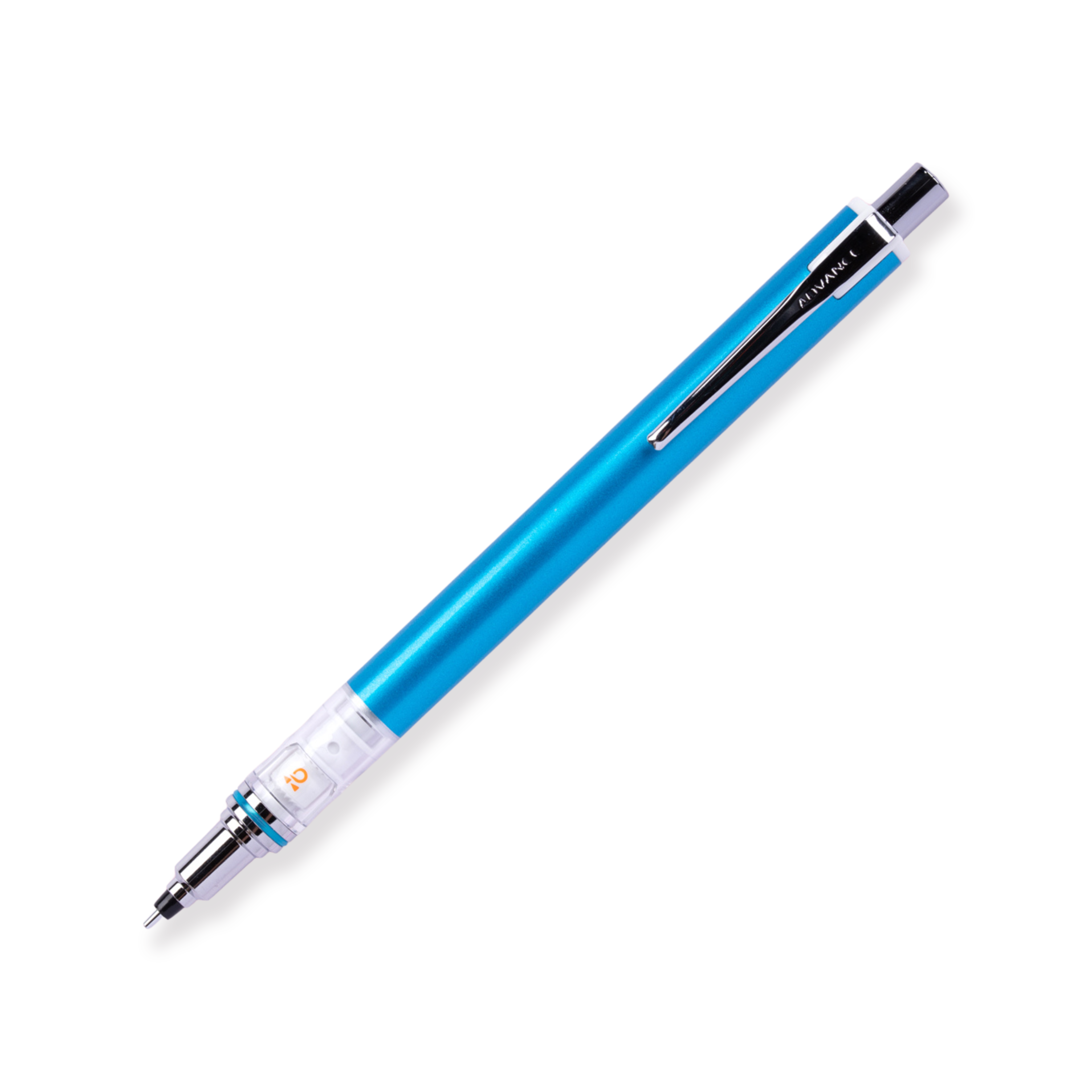 Uni Kuru Toga Mechanical Pencil 0.5 mm: Auto Rotating Leads - Sky Blue