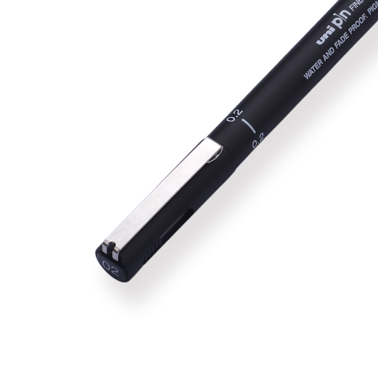 Uni Pin Fineliner Drawing Pen - Black Ink - 1.2mm Nib - Pack Of 3 In | Whizz Porous-Point Pens