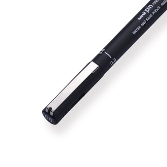 Uni Pin Drawing Pen Fineliner – 0.3mm Ultra Fine Line Marker, Black Ink, Pack Of 3