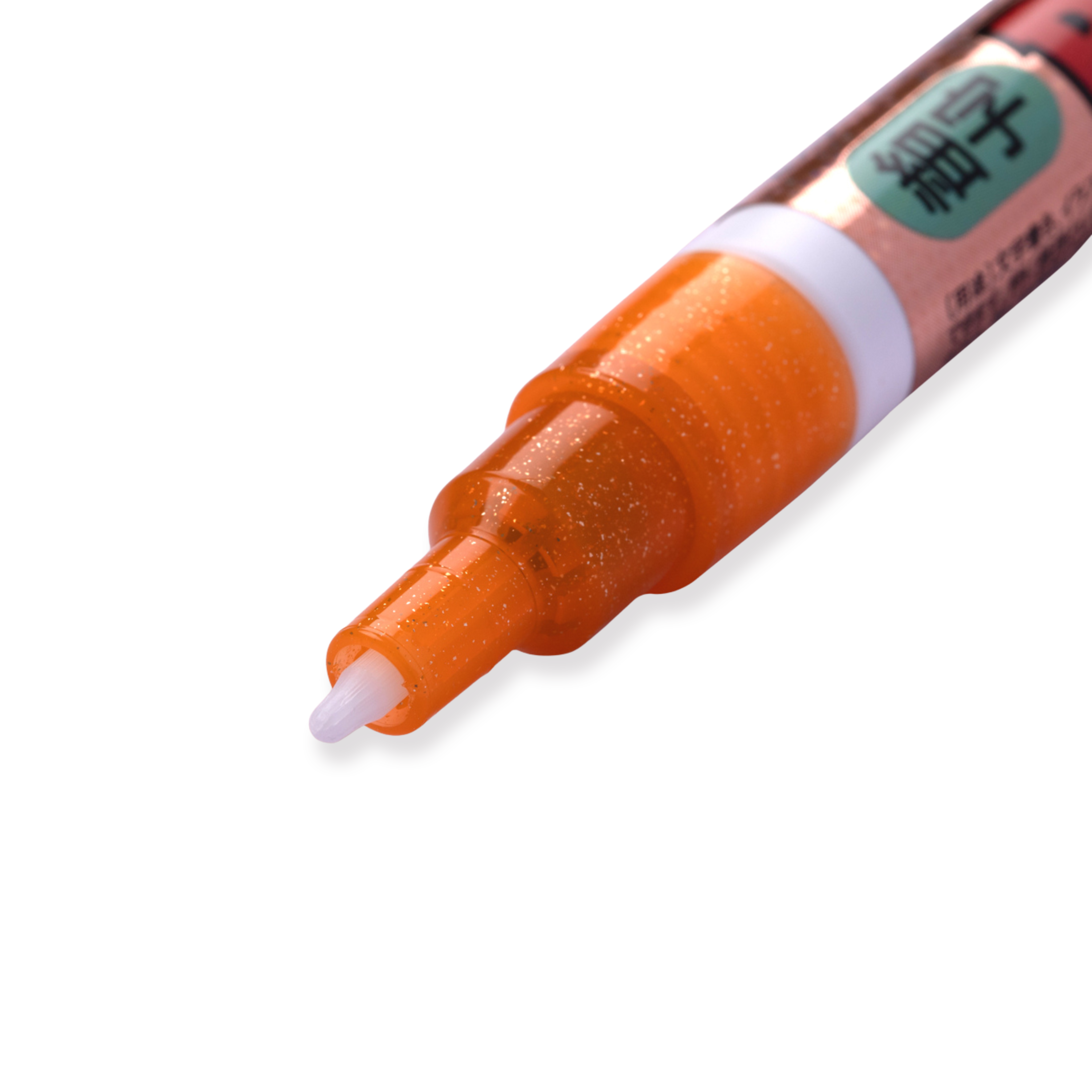 Uni Posca Glitter Paint Marker PC-3ML - Fine Point - Orange