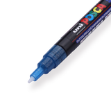 Uni Posca Paint Marker PC-3M - Fine Point - Glitter Blue - Stationery Pal