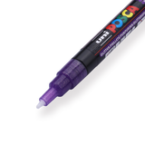 Uni Posca Paint Marker PC-3M - Fine Point - Glitter Violet - Stationery Pal