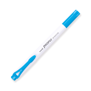 Uni Propus Window Doppelseitiger Textmarker - Blau - Neue Farbe 2020