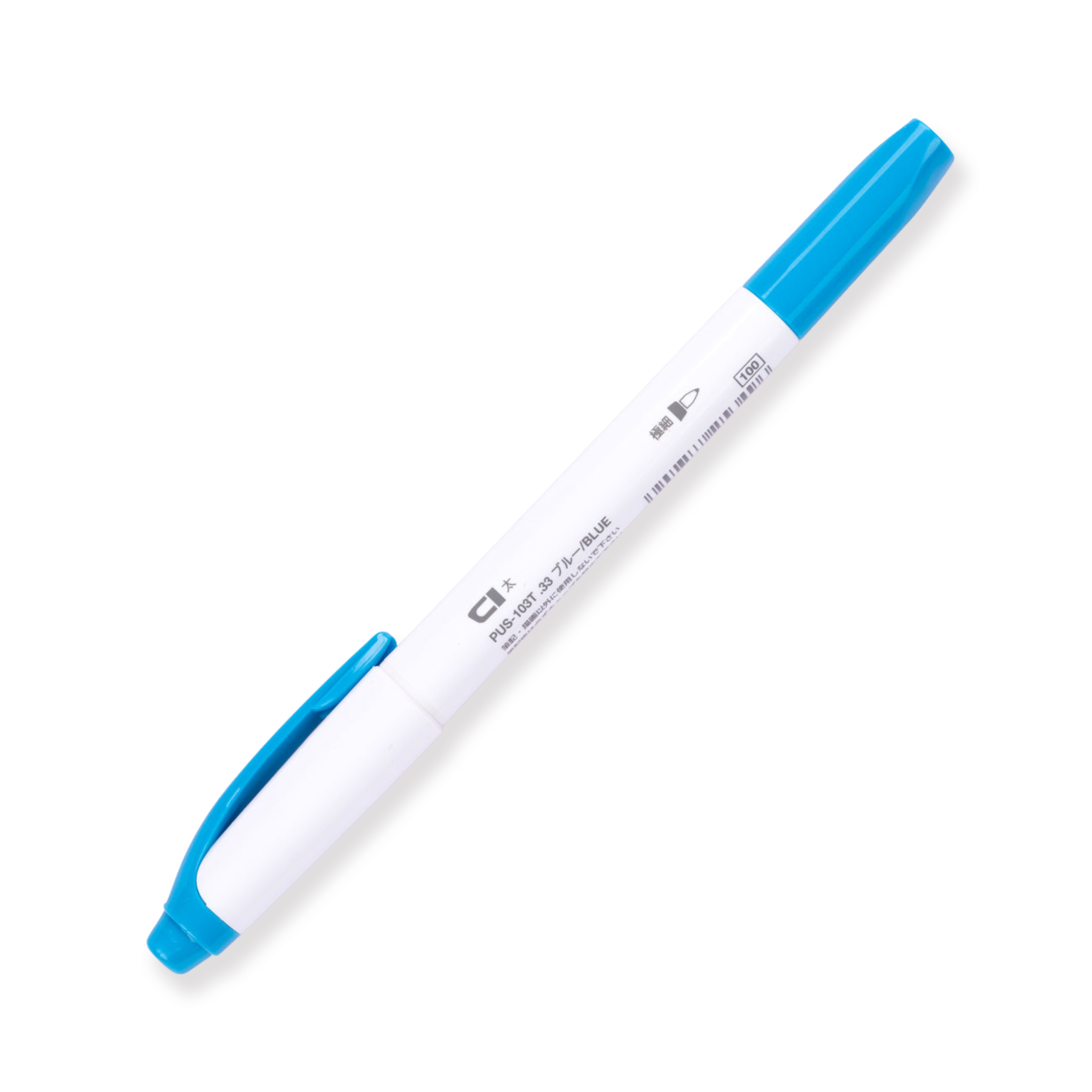 Resaltador de doble cara Uni Propus Window - Azul - Nuevo color 2020