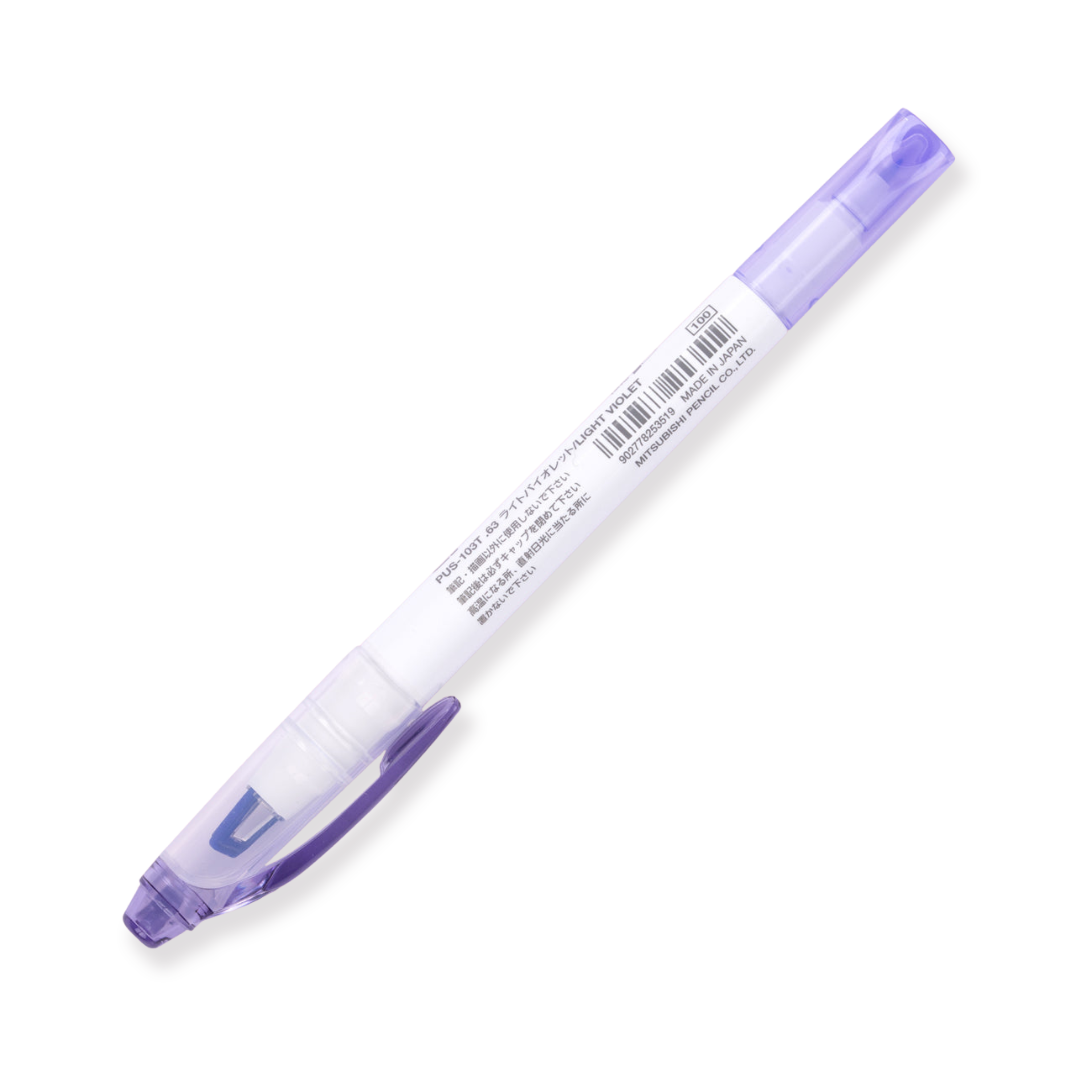 Resaltador de doble cara Uni Propus Window - Violeta claro - Nuevo color 2020