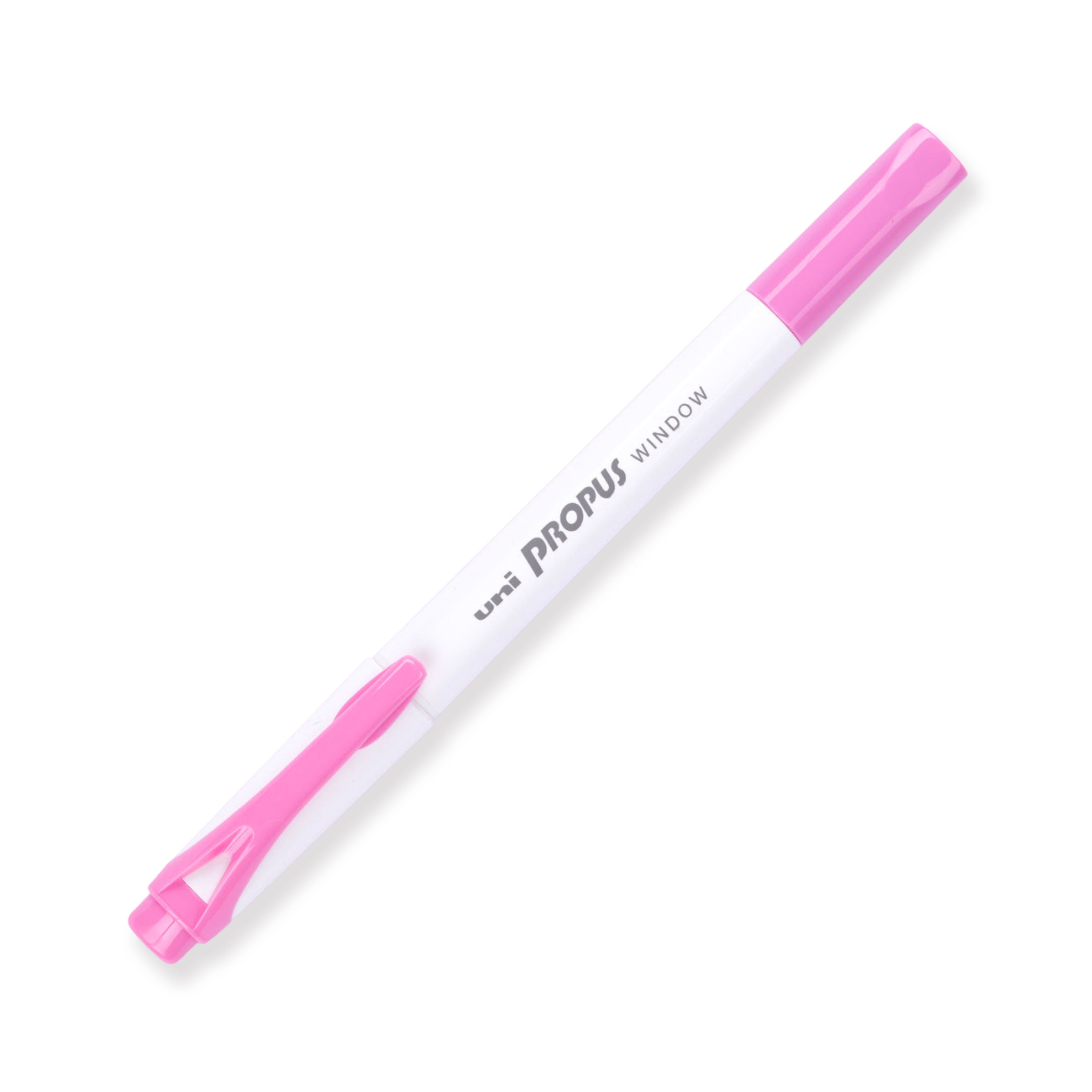 Uni Propus Window Double-Sided Highlighter - Pink - 2020 New Color