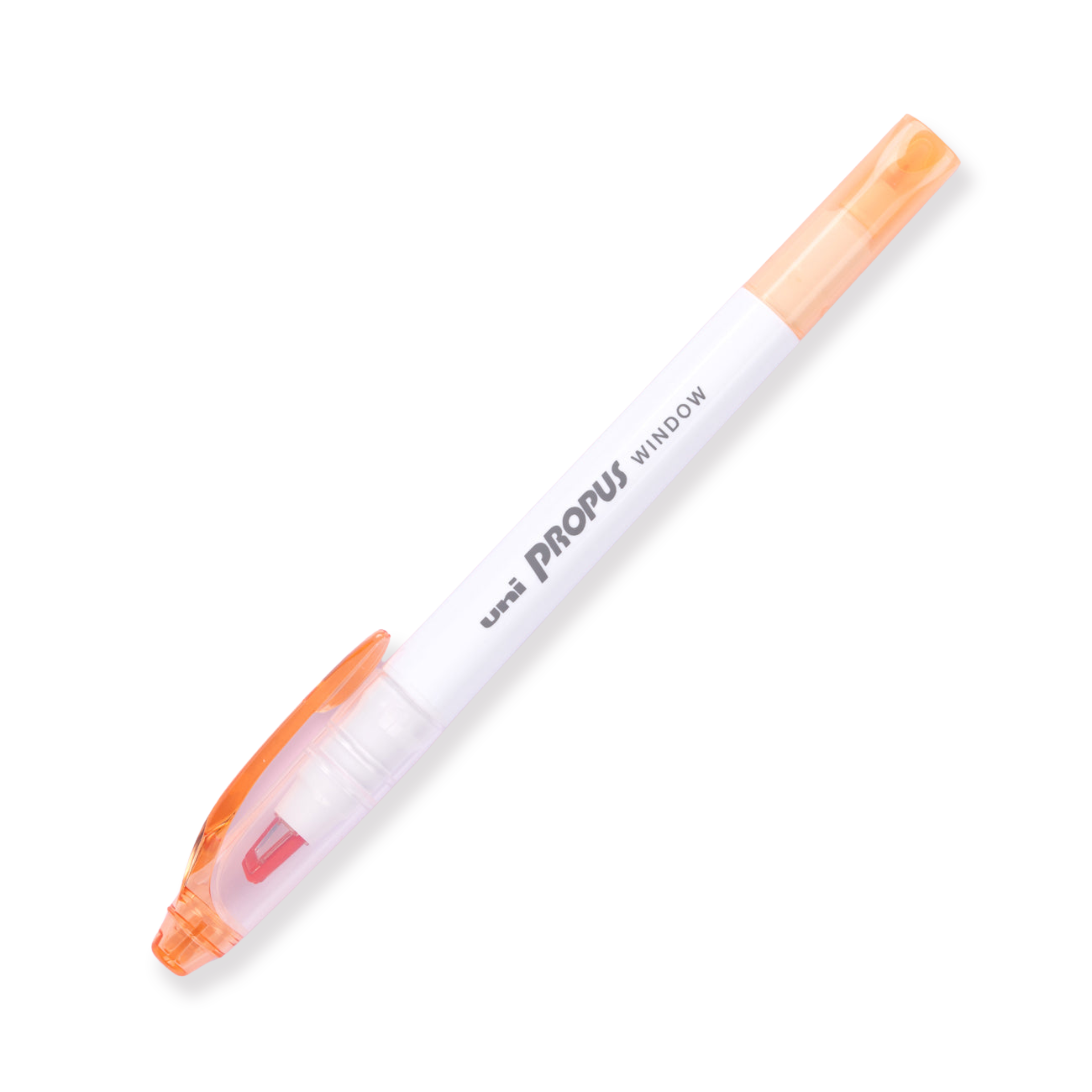 Resaltador de doble cara Uni Propus Window - Naranja ahumado - Nuevo color 2020