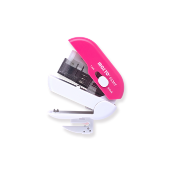 Versatile 3 in 1 Stapleless Stapler - Pink - Stationery Pal