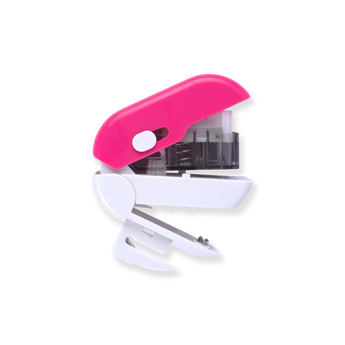 Versatile 3 in 1 Stapleless Stapler - Pink - Stationery Pal