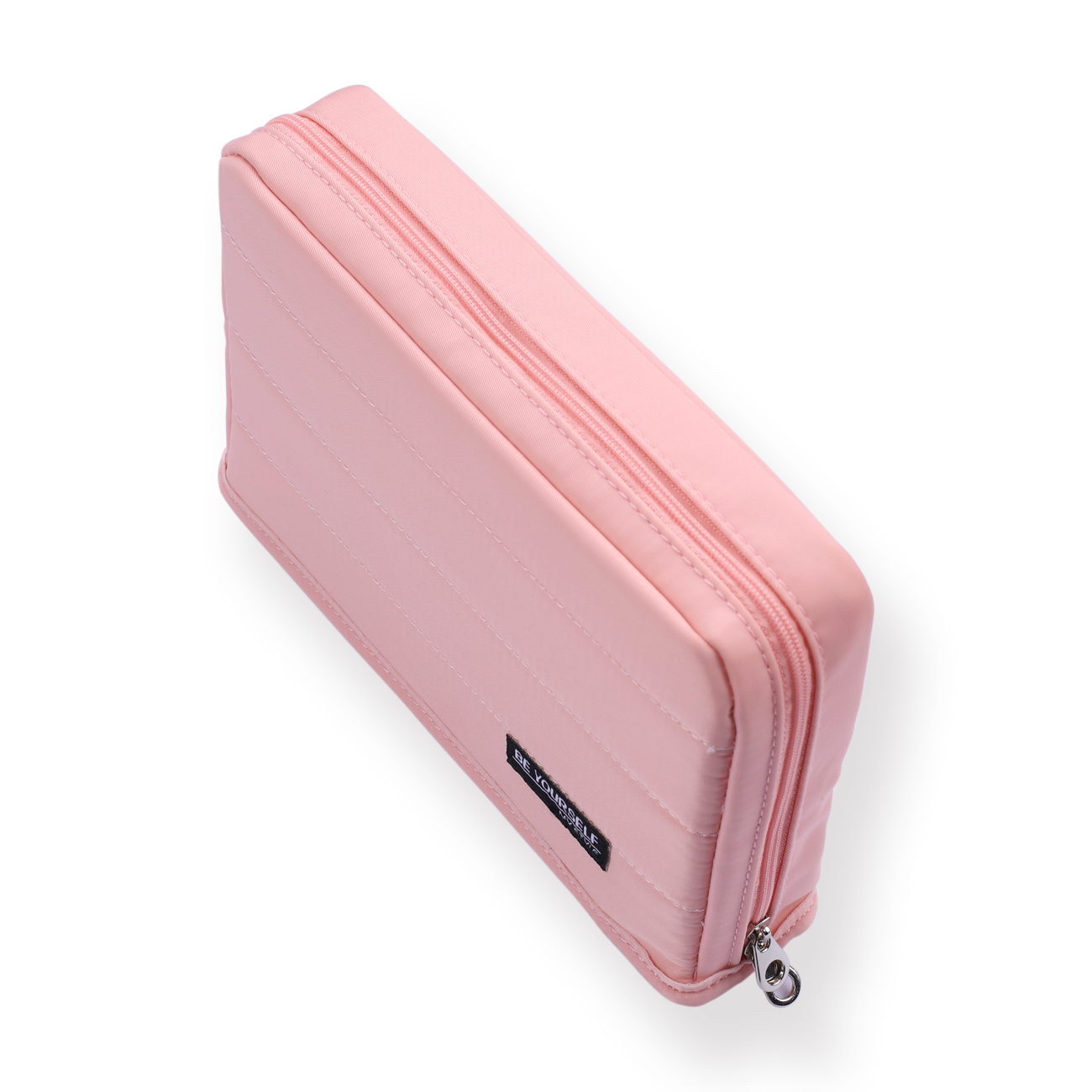 Stationery Pal Kokuyo Double Layer Sorting Pencil Case - Pink