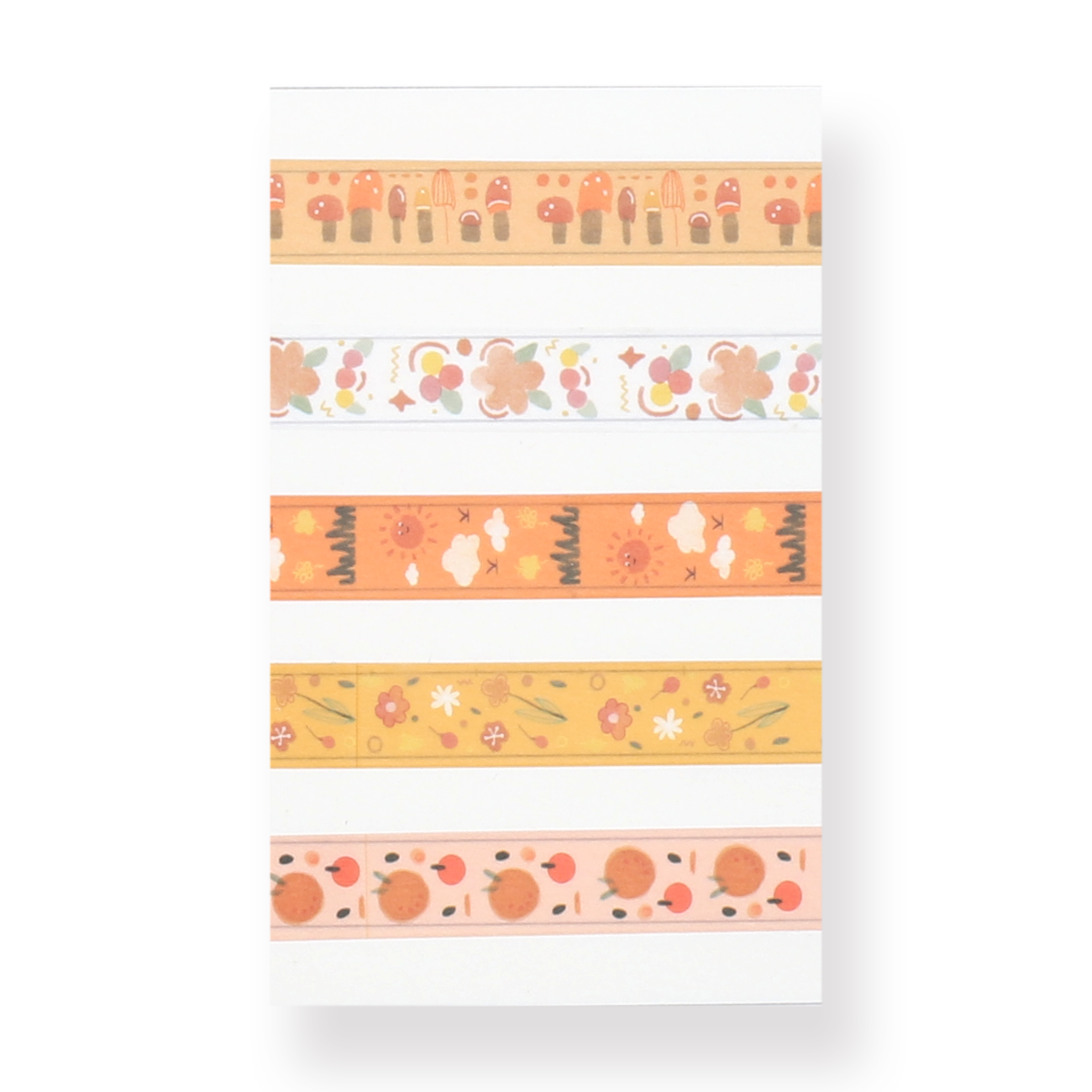 Washi Tape Set - Sweet Orange - Stationery Pal