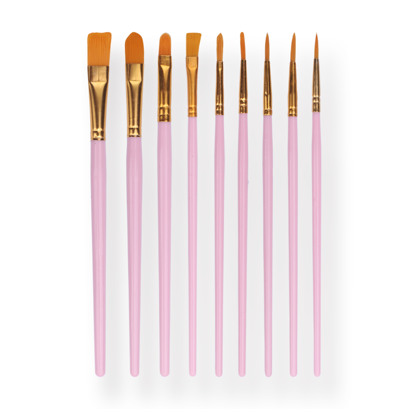 Watercolor Brush Set - Pink - Stationery Pal