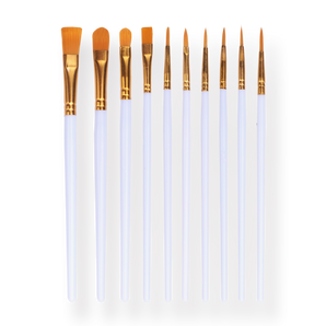 Watercolor Brush Set - White - Stationery Pal