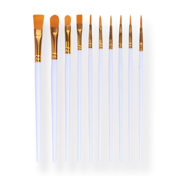 Watercolor Brush Set - White - Stationery Pal