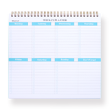 Weekly Planner - Blue - Stationery Pal