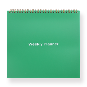 Weekly Planner - Green - Stationery Pal