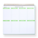 Weekly Planner - Green - Stationery Pal