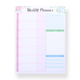 Weekly Planner Notepad - B - Stationery Pal